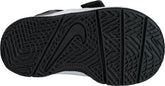 Nike Kids Team Hustle D 8 (TD) Toddler Basketball Boot/Shoe - Black/Metallic Silver/White